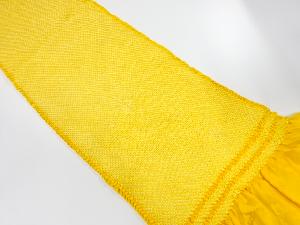 正絹　振袖用　絞り　帯揚げ